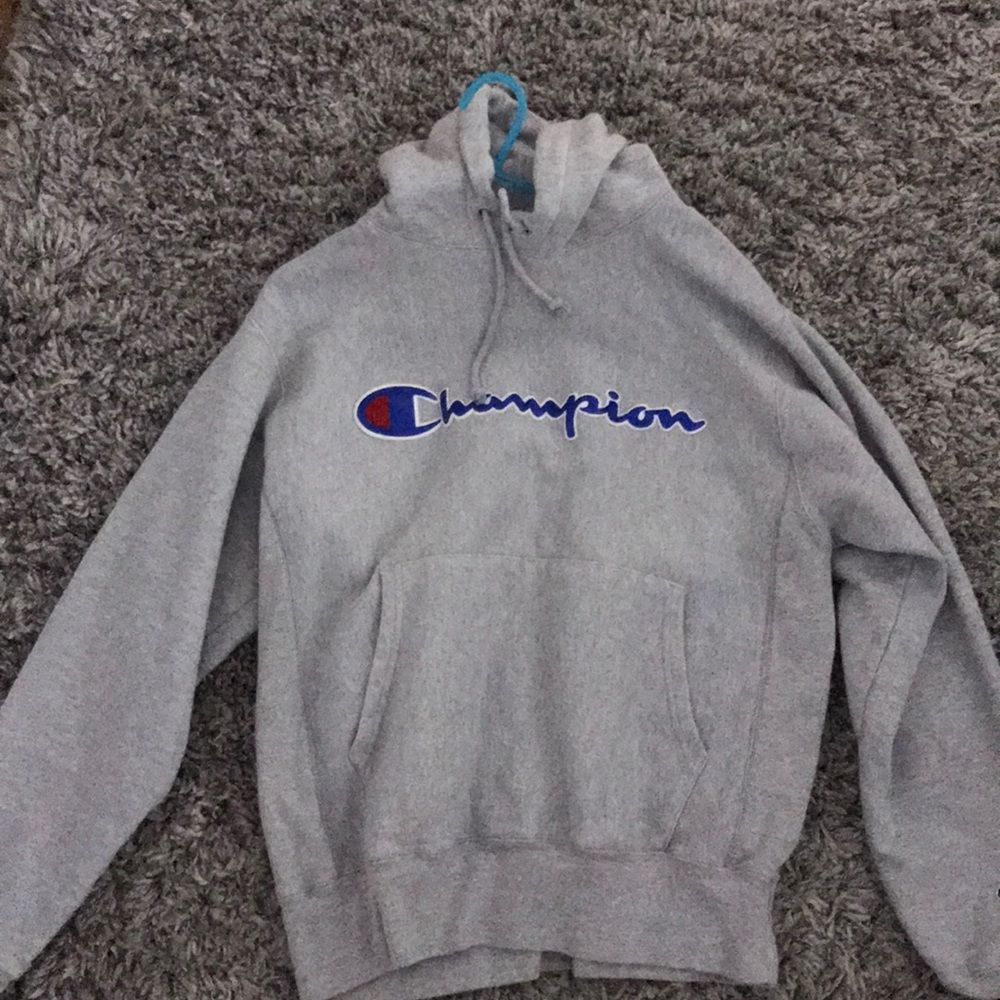 grey champion sweatshirt